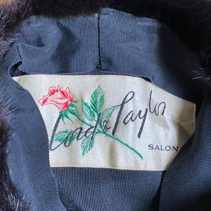 Lord and Taylor Vintage Faux Fur Lady’s Hat